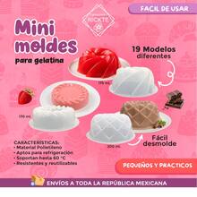 Molde individual para gelatina en forma circular rayado (ovalos) 200 ml. Hechos de Polietileno, Reutilizables, Fáciles de Usar y Desmoldar. - Ver 4