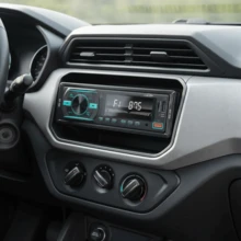 Radio Autoestéreo Reproductor 1din Bluetooth Usb Fm Pantalla 6843 - A - Ver 2