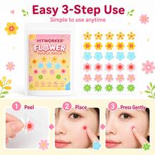 150/240/360PCS Invisible HydrocolloidPatches Blemish And Pimple CoverStickers For The Face, Gentle And Non-Irritating - One Size Fits All - View 6