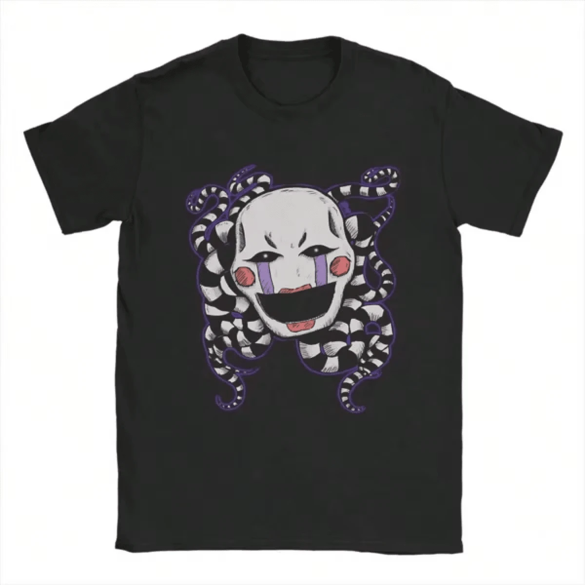 Men T-Shirts - 黑色 - 查看 1