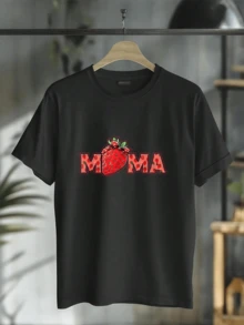 Men T-Shirts - 黑色 - 查看 1