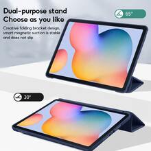 Étui de protection pliable pour tablette Tab A11 Plus, housse de protection antichoc - Bleu marine - Voir 3