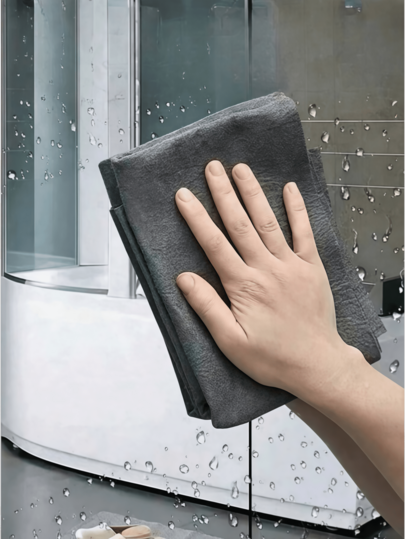 Paño de limpieza mágico sin pelusa, artículos del hogar, toallas de cocina, adecuado para limpiar la cocina, el baño, los suelos de la sala de estar, el vidrio exterior y el vidrio del coche.