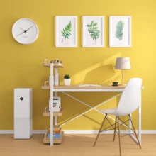 1 Roll, Solid Color Self-Adhesive Matte Contact Paper, Yellow Textured, PVC Waterproof Oil-Resistant, Wear-Resistant, Cuttable, Peel And Stick Wallpaper - Suitable For Room Decoration, Children's Room, Furniture Refurbishment Paper, Furniture Refurbishment, Desktop Repair, Home Decor 15.74X393.7inch - K-Yellow - View 7