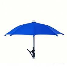 Cute Mini Umbrella Shape, Adjustable Clip-On Phone Mount, Foldable Anti-Glare Sun Shade, UV Protection Mobile Phone Parasol Holder, Portable Smartphone Accessory For Beach, Travel, Camping, Cycling, Car Navigation, Summer Vacation, Poolside - Multiple Styles - View 19