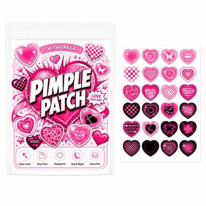120 Buah Patch Hidrokoloid Tak Terlihat untuk Menutupi Noda dan Jerawat di Wajah, Lembut dan Tidak Iritasi
