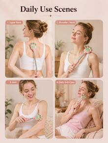 Retractable Cat Paw Back Scratcher, Combines Scratching, Massage, And Tapping, Suitable For Office And Home Daily Relaxation, Also A Fun Gift And Decoration For Halloween, Christmas And Various Holidays - Multicolor - View 10