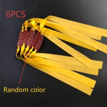 Durable High Elasticity Slingshot Rubber Band, Natural Rubber Material, High Precision Shooting Accessory, Suitable For Outdoor Hunting, Shooting Training And More - Multicolor - View 7