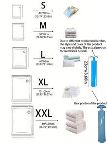 3/1Pc Portable Travel Storage Bags Large Capacity Compression Bags Reusable Vacuum Bags Foldable Organizer Bags Printed Luggage Bags Dust-Proof Packaging Cubes Moisture-Proof Miscellaneous Bags Pest-Proof Space-Saving Suitable For Clothes Quilts Blankets Shirts Bedding Bedroom Wardrobe Bathroom Outdoor Gear Home Storage Back To School Travel Vacation Essentials, Bedroom Room Decor, Back To School - Multicolor - View 5