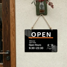 1 SET Of 10PCS Acrylic Message Board Wall-Mounted Small Blackboard, Erasable Menu Display Sign, Advertisement Board, Milk Tea And Coffee Shop Price List, Home Decoration Board - Mounting Plate - View 8