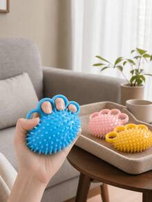 Grip Strength Ball, Home And Office Stress Relief Finger And Grip Strength Training Ball, Finger And Palm Strength Trainer, Suitable For Gym Workout, High Elasticity Non-Slip, Portable For Anytime Use - Multiple Styles - View 6