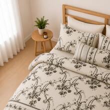 3 Piecesduvet Cover Set, 1 Duvet Cover - 2 Pillowcases, Suitable For Single, Double, Suitable For Bedrooms, Guest Rooms, Dorm Rooms, Year-Round Use, Machine Washable - Dusty Blue - View 5