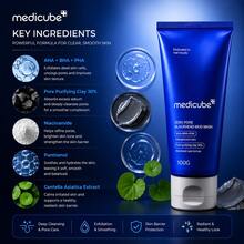 Medicube Zero Pore Blackhead Mud Mask 100g Korean Clay Mask, Deep Cleansing Pore Purifying Mask, Blackhead Remover, Oil Control & Pore Minimizer - Hyaluronic Acid - View 3