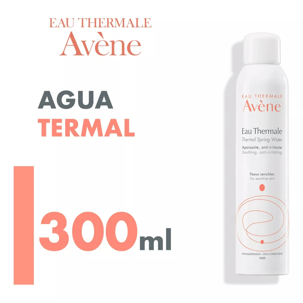 Avene Thermal Spring Water Spray 300mL For Sensitive Skin - 300ml - View 1