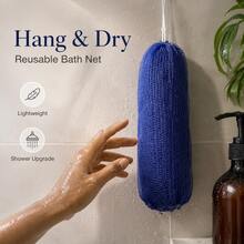 Authentic African Exfoliating Net Sponge Ethically Sourced From Nigeria, Fast Drying Porous Body Scrub Net For Skin Exfoliation - 1pc - View 7