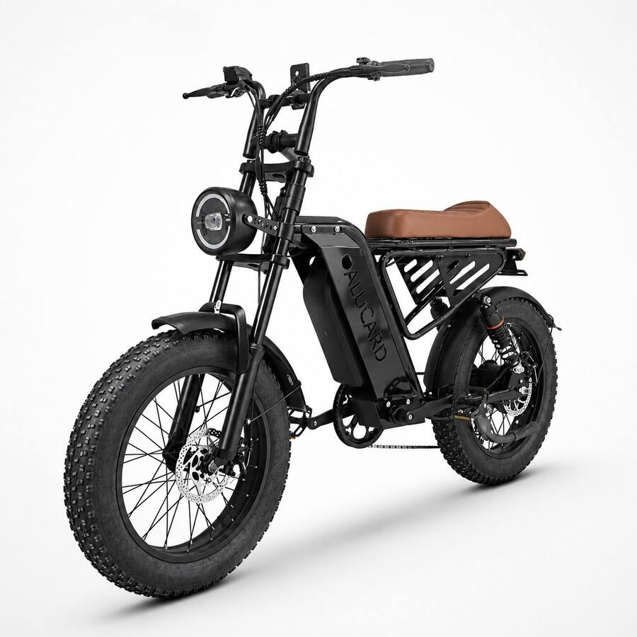 Adult Electric Bicycle, 20-Inch Wide Tires, 750W Motor, 48V 15Ah Battery, Top Speed 45-50 Km/H, Dual Suspension. - CS-M4/A - 查看 1