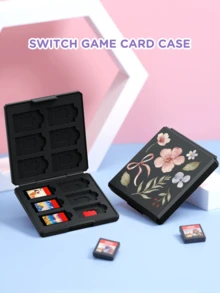 Ayotu 適用於 2025 新款 Switch2 水彩花卉圖案遊戲主機外殼與配件,適合 Switch2 7.9 吋保護殼。套裝包含保護殼、收納袋、底座外殼、主機防塵罩、遊戲卡收納盒、Joy-Con 控制器保護套,並提供多款配件可供選擇,適合返校禮物、生日禮物及遊戲愛好者 - 查看 16