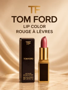 Tom Ford Black Tube Lipstick, #N3 WEST COAST, 1g, Hydrating Texture, Non-Drying, Brightening And Enhancing Complexion, Suitable For All Skin Tones, Daily Commute, Dating - #N3 WEST COAST-1g - View 7