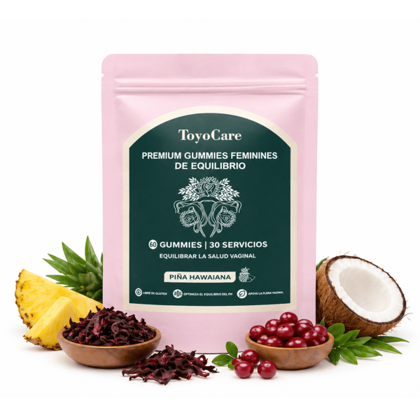 ToyoCare Nuevo Lanzamiento Gomitas de Bienestar General, Suplemento Nutricional con Ingredientes Naturales, Formato Práctico 60 GUMMIES|30 SERVICIOS