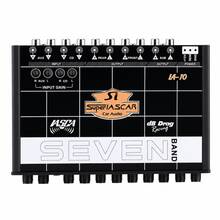 Car Audio Equalizer With Audio Control, 7-Band Digital Bass Restoration And Backlit Knobs, To Enhance Sound Mechanism - A - View 1