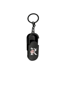 Floral Letter A-Z Printed Pill Keychain, Key Chain Style Mini Pill Box & Slim Portable Medication Storage Container, Backpack Charm, Car Hanging Decor, Phone Chain, Home Decoration, Can Be Hung On Bag, Chain Or Put In Pocket, Travel Portable Small Pill Case, Suitable For Tablets And Soft Capsules; Daily Medication Classification Storage, Commuting, Travel, Outdoor Essential, Also As Graduation Season, Back To School, Teacher Appreciation Small Gift, Student, Office Worker Travel Organizer, Keychain Pill Tube, Portable Pill Pouch, Pocket Pill Box, Hanging Pill Bottle. - Multicolor - View 21