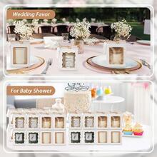 50 Sets Clear Candle Gift Boxes Suitable For 4-10oz Candles With 50 Paper Thank You Tags And Jute Twine For Wedding, Birthday, Baby Shower, Size 3.35x3.35x3.94 Inches - White - View 7