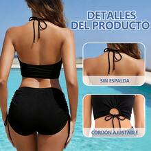 Women Bikini Sets - Black - View 5
