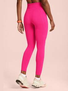 Women's Academia Butt-Lifting High-Compression Training Leggings - Magenta - 5780 - View 4