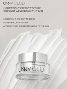 UNNY CLUB Crema de Brillo de Piel Desnuda Apta para Uso Diario - Blanco - Ver 4