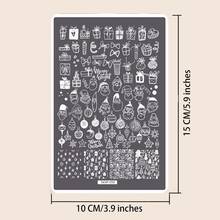 Nail Art Stamping Gel Set, Complete Nail Design Tools, Ideal For Nail Enthusiasts, Full Kit For Nail Art Transfers - Blue - View 10