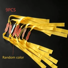 Durable High Elasticity Slingshot Rubber Band, Natural Rubber Material, High Precision Shooting Accessory, Suitable For Outdoor Hunting, Shooting Training, Fishing Activities - Yellow - View 7