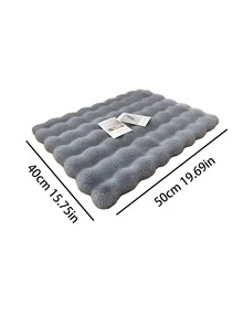 1pc Soft Plush Pet Bed Mat, Warm & Durable Sleep Pad For Autumn/Winter, Reusable Comfortable Sleeping Blanket, Cute Single Floor Mat, Suitable For Small, Medium, Large Dogs & Cats, Indoor Pet Sleeping Supplies - Multicolor - View 9
