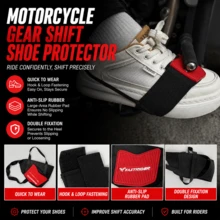 Motorcycle Gear Shift Pad, Rubber Foot Peg Decor Pad For Motorcycle Riding - A - View 7