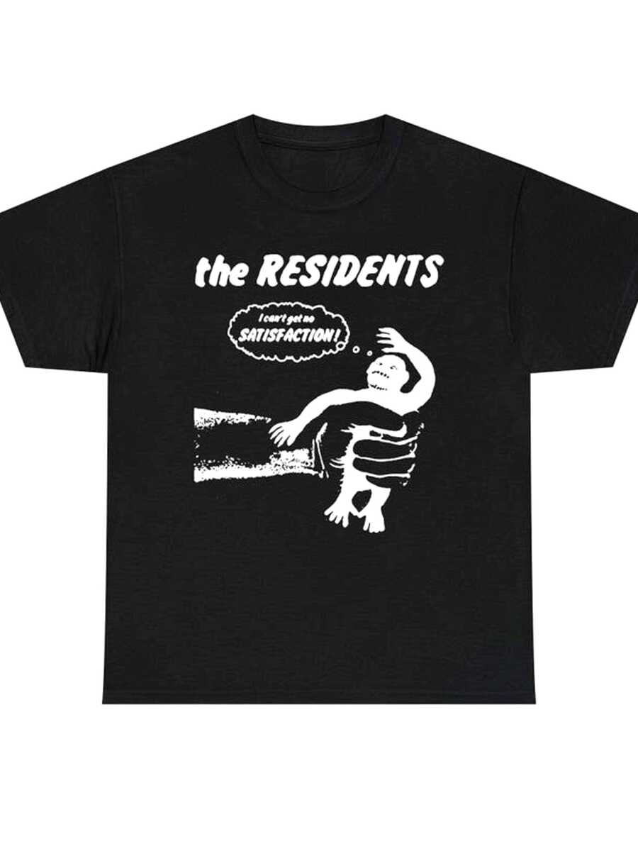 ChristmasThe Residents Satisfaction Electronic Music Heavy ShirtHot Item - 黑色 - 查看 1