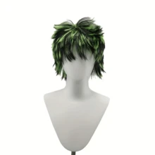 Hedgehog Head Explosive Head Anime Dress-Up Wig, Synthetic Wig Material Unisex, Suitable For Halloween And Christmas Parties, Stage Performances, Role-Playing - Multicolor - View 12