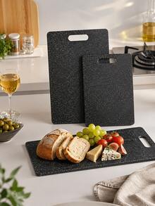 1/3pcs Marble Chopping Board Set Kitchen Food Chopping Board Raw And Cooked Separation Chopping Board Household Fruit Cutting Board Children's Food Chopping Board - 1PC - View 1