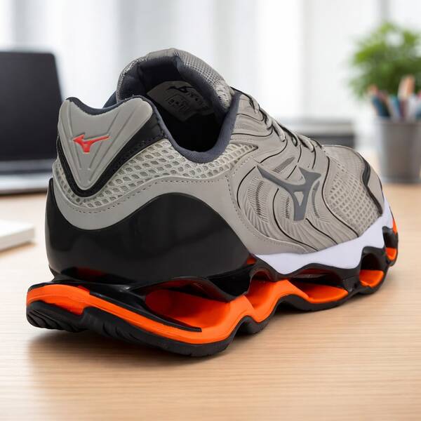 Tênis Masculino Wave 12s Linha Premium Prophecy Mizun alta Performance Confortavel Moderno Lançameto Esportivo Casual Academia Corrida Treino Promoção
