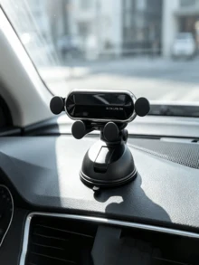 Universal Car Phone Holder - Multi-Functional Dashboard Suction Cup Mount, Gravity Auto-Clamping, Shock-Proof & Stable, Foldable Design, Easy Installation & Convenient Use, With Cute "Hi, I'm Baby" Text, Suitable For Navigation, Applicable To Car, Home, Office And Other Places, Essential Gift For All Drivers, Especially Suitable As A Gift For Women, Car Accessories - Upgraded Version - View 10