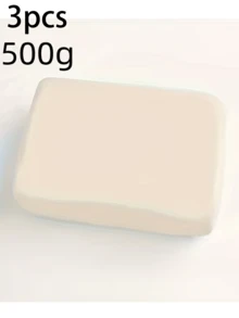 1件 500g 多色手工DIY黏土，天然風乾黏土，居家手工遊戲，派對遊戲，週末教育遊戲，陶藝雕塑材料，DIY家庭協作遊戲 - 多色 - 查看 16