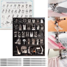11/16/32/42/48/52pcs Sewing Machine Presser Foot Set, Complete Sewing Machine Presser Foot Kit, Home Sewing Machine Sewing Accessories, Sewing Machine Accessories, DIY Sewing Accessories - Boxed Presser Foot - View 9