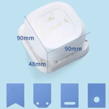 4-In-1 Label Punching Corner Rounder Cutter, Paper Label Punching DIY Paper Card Photo Card Making Supplies - A - View 5