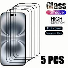CASECOPS 5Pcs Silkscreen High Definition Tempered Glass Screen Protector, Full Coverage, Anti-Scratch, Anti-Fingerprint, Anti-Collision, Oleophobic Coating, Smooth Touch, Compatible With Apple X/XR/11/12/13/14/15/16/16 Plus/16 Pro/16 Pro Max/16E/17/17E/17 Air/17 Pro/17 Pro Max/18 Pro/18 Pro Max All Series, Suitable For Daily, Office And Home Use, The Top Choice For Gifts - 5Pcs - View 20