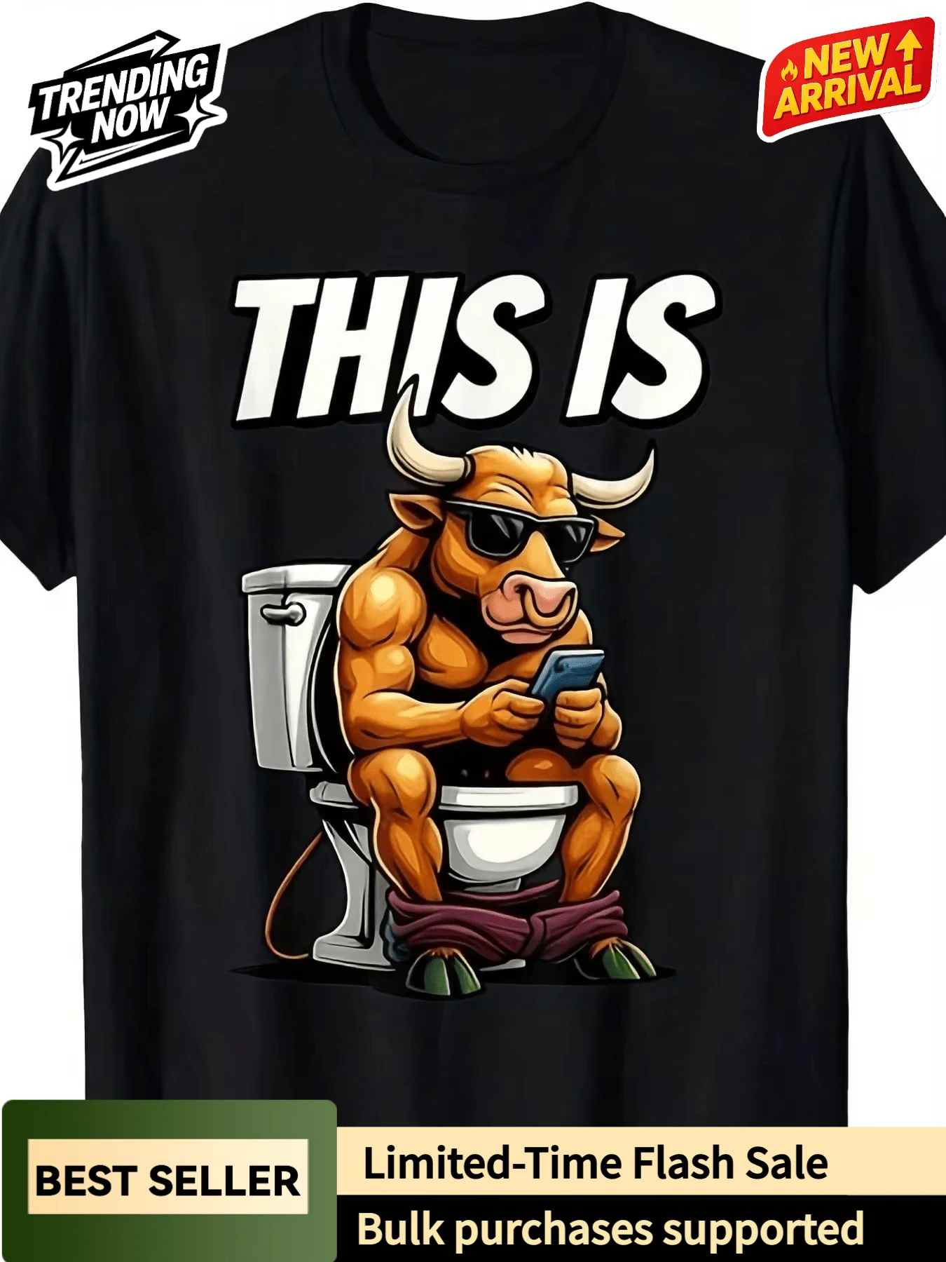 Camisetas de hombre - Negro - Ver 1