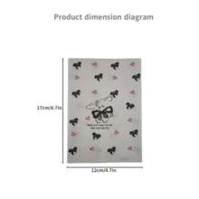 100pcs 4.7x6.7 Inch Holiday Gift Packaging Bags, High-End Gift Wrapping Paper Bags, Gift Wrapping Paper Bags, Decorative Jewelry Gift Bags, Cartoon Puppy Pattern Wrapping Paper, Thickened Gift Packaging Bags, Creative DIY Decorative Gift Paper Bags, Suitable For Holidays, Weddings, Birthdays, Parties, Gift Packaging Bags And Gift Wrapping Bags - Packaging Bags - View 6