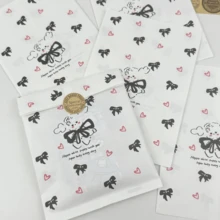 100pcs 4.7x6.7 Inch Holiday Gift Packaging Bags, High-End Gift Wrapping Paper Bags, Gift Wrapping Paper Bags, Decorative Jewelry Gift Bags, Cartoon Puppy Pattern Wrapping Paper, Thickened Gift Packaging Bags, Creative DIY Decorative Gift Paper Bags, Suitable For Holidays, Weddings, Birthdays, Parties, Gift Packaging Bags And Gift Wrapping Bags - Packaging Bags - View 2