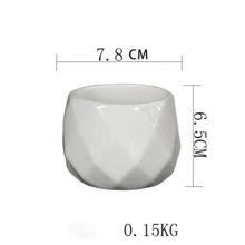 YANGMA 1pc Ceramic Minimalist Aromatherapy Candle Cup, Ceramic Aromatherapy Candle Container, Handmade Decorative Home Ornament, Suitable For Wedding And Birthday, Perfect Gift For Family, Romantic Home Decor - Minimalist Style - View 8