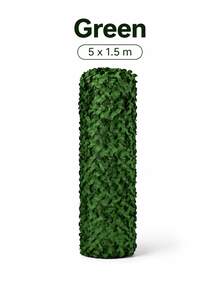 1件裝美觀花園隱私圍欄，附耐撕裂鋁製穿孔遮陽網，適用於溫室遮陽、戶外活動帳篷、寵物屋、後院涼亭、露營帳篷及高強度戶外遮陽篷 - 彩色 - 查看 16