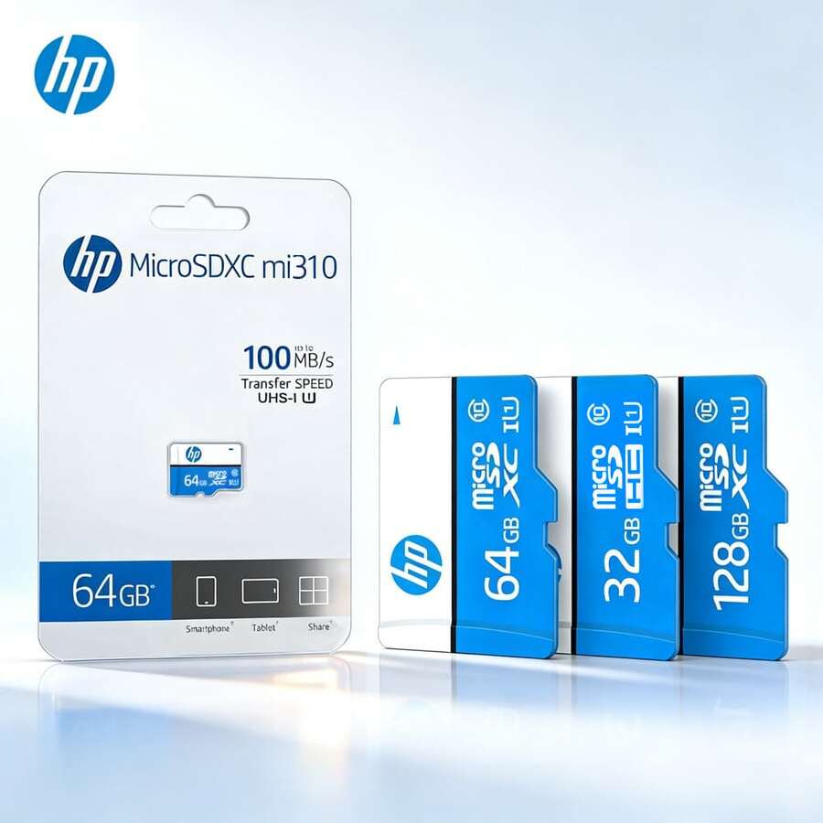 Kartu MicroSD HP 32GB 64GB 128GB C10 Microsd V30 Kartu Penyimpanan Kelas 10 SDCH SDXC Kartu SD Kompatibel dengan Komputer, Ponsel, dan Game - View 1