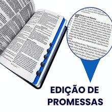 Bíblia Sagrada  Letra Média  Com Harpa e Corinhos Palavras de Jesus Em Vermelho ( ROMANTIC ) - Floral - Visão 5