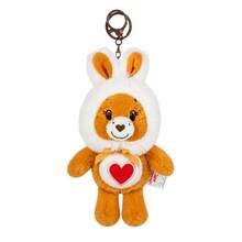 Gantungan Kunci Boneka Beruang Care Bears 15cm dengan Topi Kelinci, Hiasan Ransel Boneka Beruang Lucu, Boneka Plush Motif Pelangi, Hadiah Ulang Tahun dan Natal, Dekorasi Kamar Anak - MultiWarna - View 18